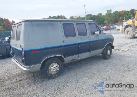 1985 Ford Econoline E150 Van from USA, damaged, VIN 1FTDE14F6FHA02028